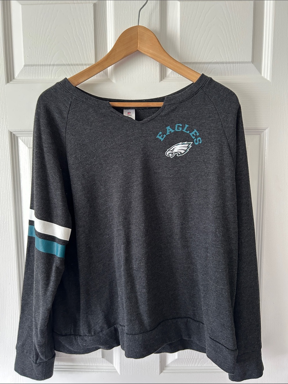 NFL Dark Gray Team Apparel Pullover Sweatshirt